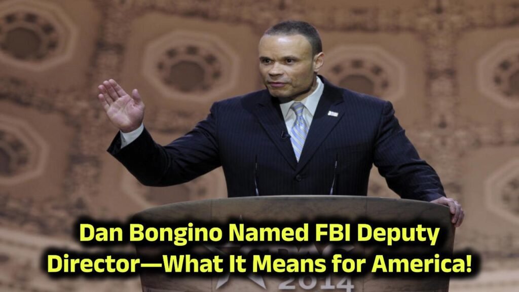 The Appointment of Dan Bongino FBI Deputy Director2025: Implications for Institutional Integrity and Law Enforcement Governance 3 Dan Bongino