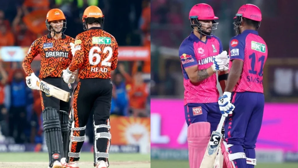 SRH vs Rajasthan Royals in High-Scoring: