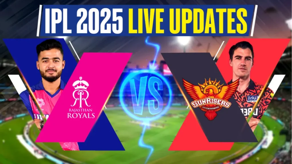 SRH vs Rajasthan Royals in High-Scoring: